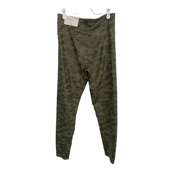 Arizona Jean Olive Camo Leggings Sz L - Picture 3 of 9